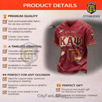 Kappa Alpha Psi 1911 Crimson Patch Crew Neck T-Shirt