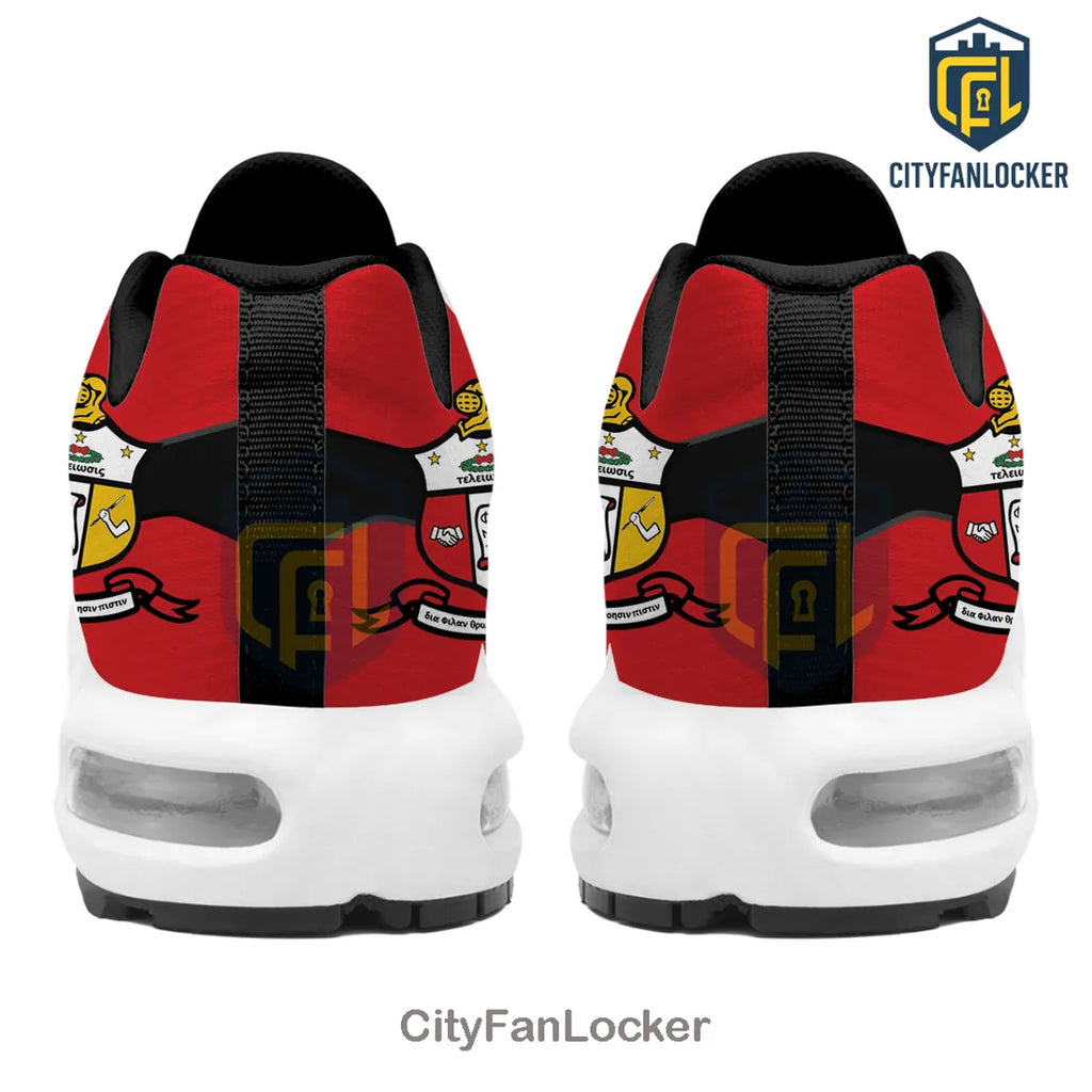 Kappa Alpha Psi Crimson and Cream TN-Sneakers