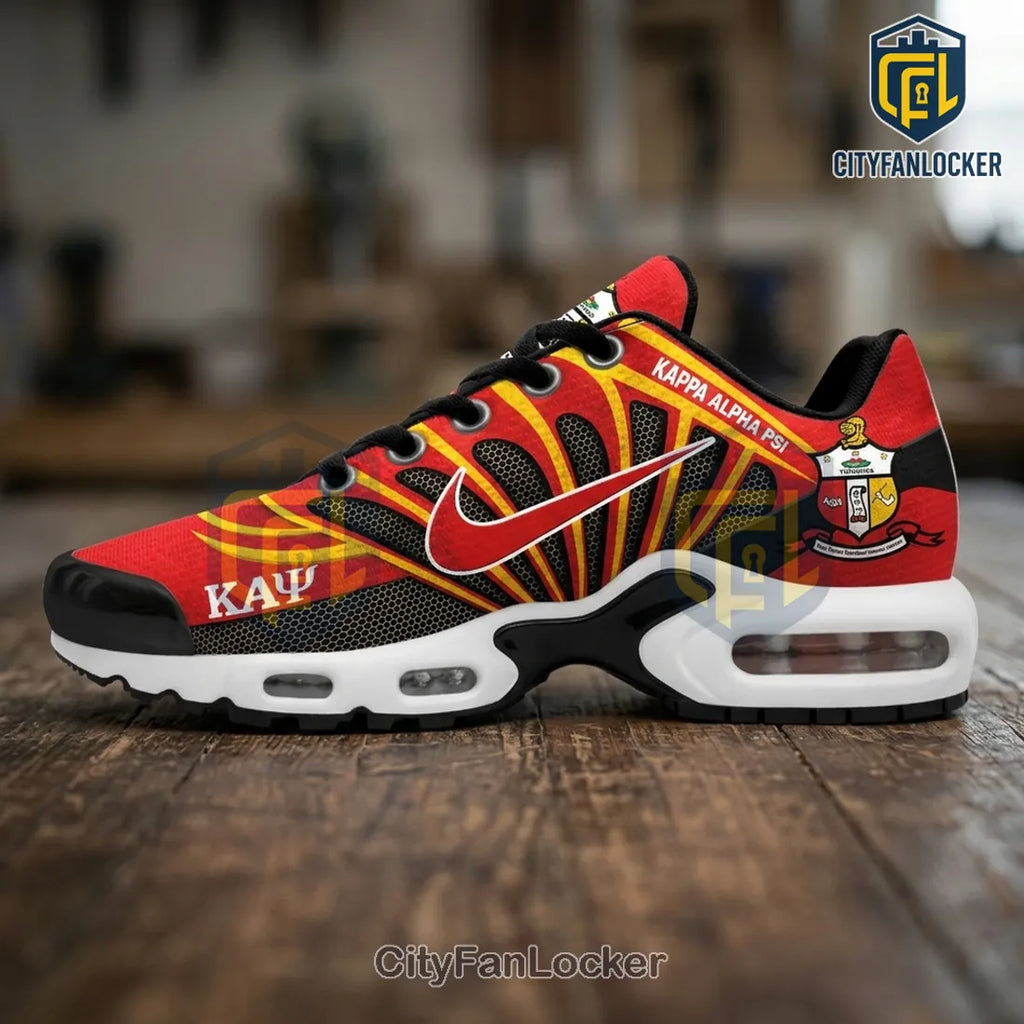Kappa Alpha Psi Crimson and Cream TN-Sneakers