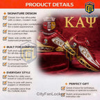 Kappa Alpha Psi ΚΑΨ D9 Custom Red Gold TN Sneakers