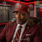 Kappa Alpha Psi Founded 1911 Nupe Life Crimson Adjustable Cap