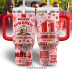 Kappa Alpha Psi Fraternity 1911 Crimson Stainless Steel 40oz Handle Tumbler