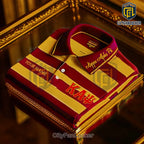 Kappa Alpha Psi Fraternity Crimson and Gold Polo Shirt