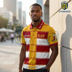 Kappa Alpha Psi Fraternity Crimson and Gold Polo Shirt