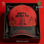 Kappa Alpha Psi Fraternity Red and Black Baseball Cap
