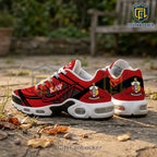Kappa Alpha Psi Fraternity Red Black Personalized TN-Sneakers
