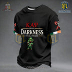 Kappa Alpha Psi Hello Darkness St. Patrick’s Day Black Shirt