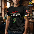 Kappa Alpha Psi Hello Darkness St. Patrick’s Day Black Shirt