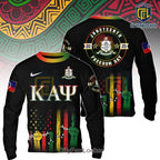 Kappa Alpha Psi Juneteenth Freedom Day 2025 Black Shirt