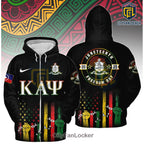 Kappa Alpha Psi Juneteenth Freedom Day 2025 Black Shirt