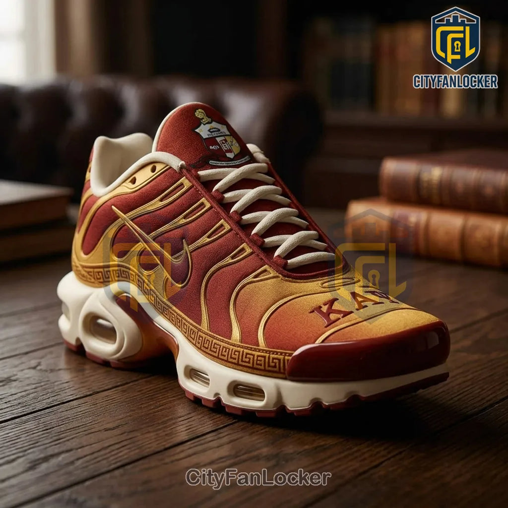 Kappa Alpha Psi x Nike Air Max Plus Crimson Gold Custom TN Sneakers