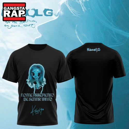 KaRol G Album NO ME ARREPIENTO DE SENTIR TANTO Chibi 3D Shirt , Music Trend Shirt