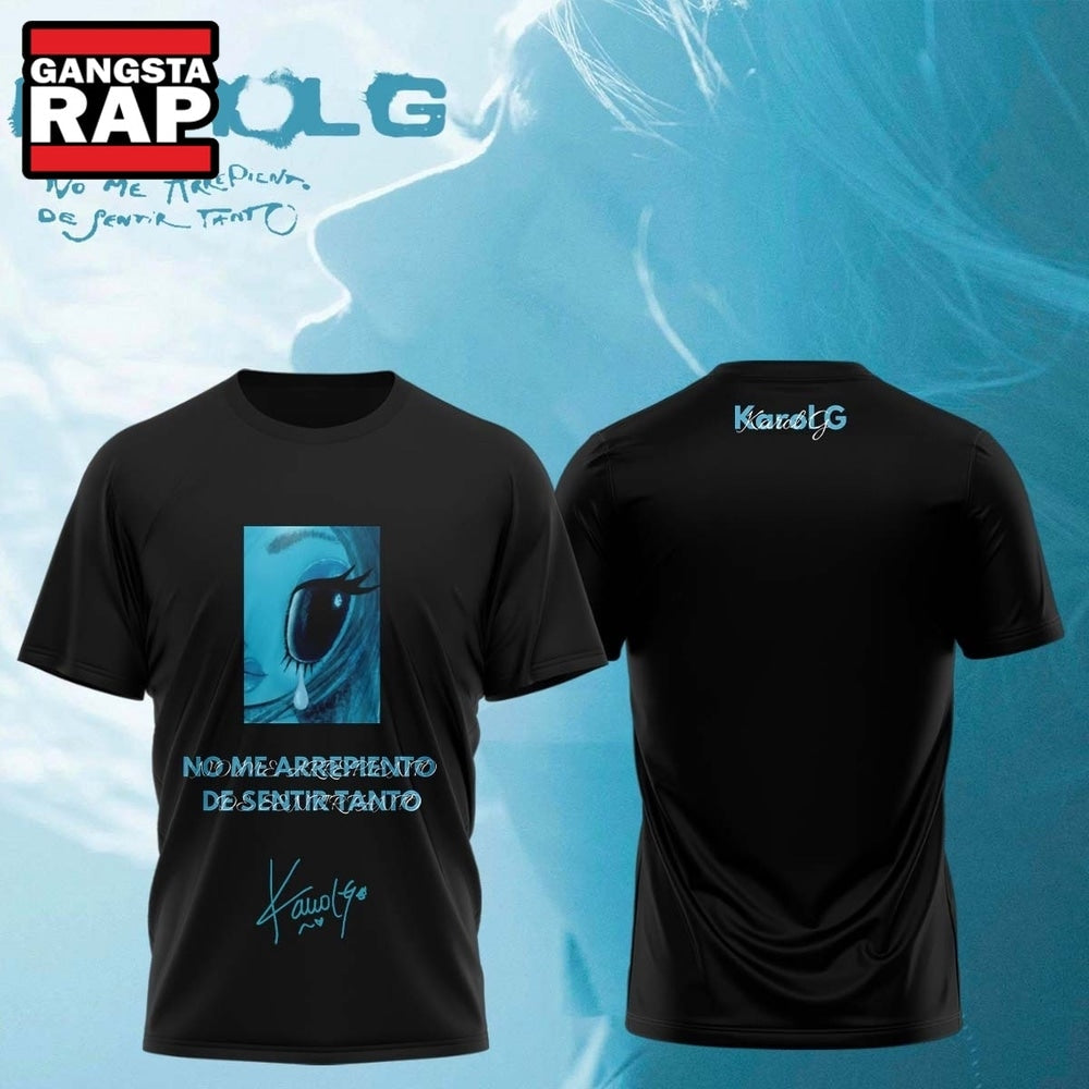KaRol G Album NO ME ARREPIENTO DE SENTIR TANTO T Shirt , Music Trend Shirt