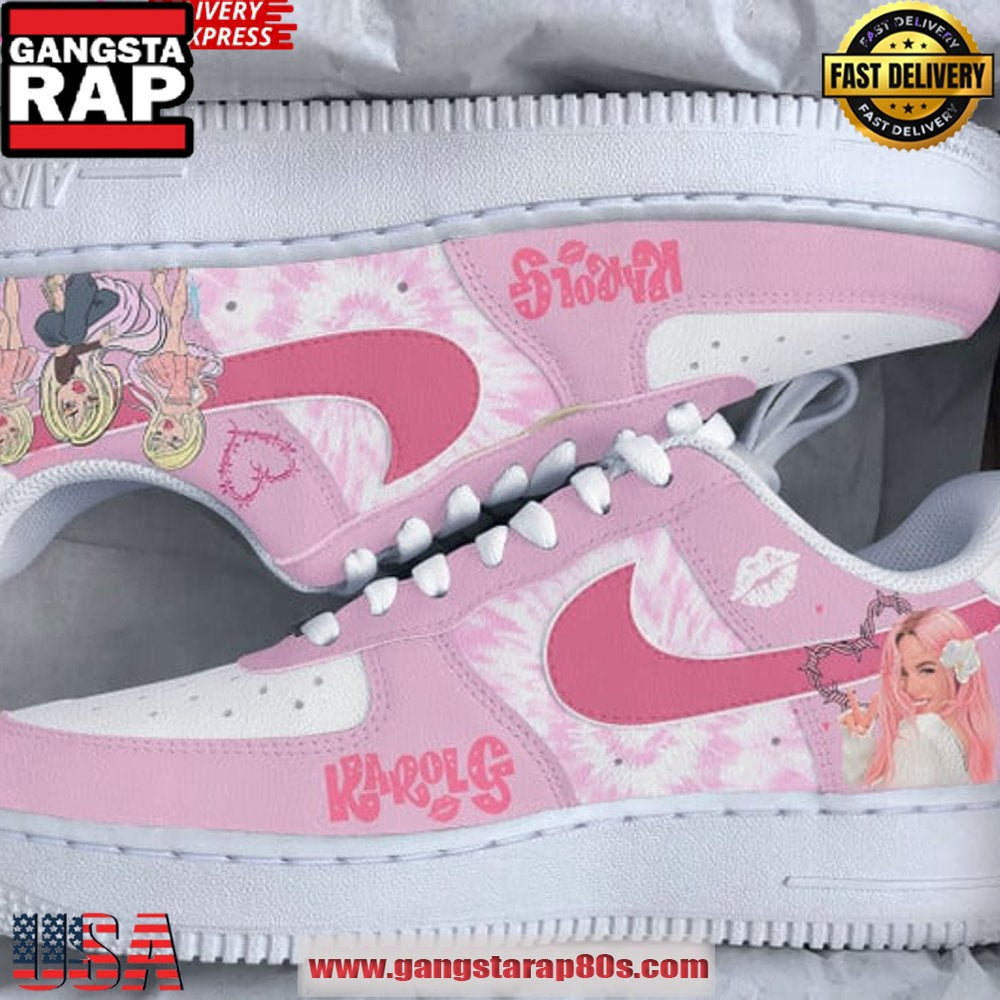 Karol G Bratz Limited Edition Air Force 1 Shoes Running Sneakers