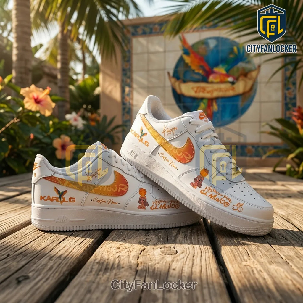Karol G Tropitour 2026 World Tour Limited Edition Air Force 1 Shoes