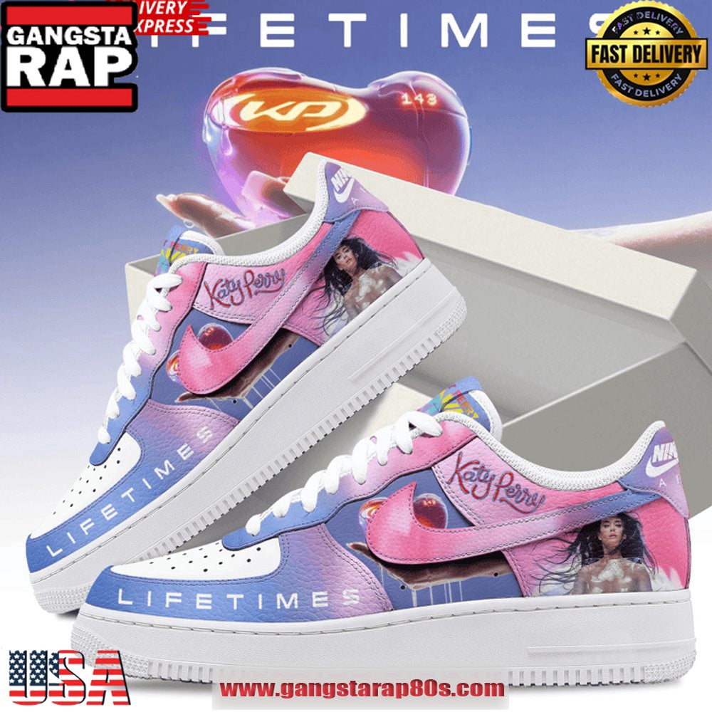 Katy Perry Lifetimes Limited Edition Air Force 1 Sneakers Shoes