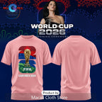 Katy Perry x World Cup 2026 FIFA Opening Ceremony Pink Hoodie