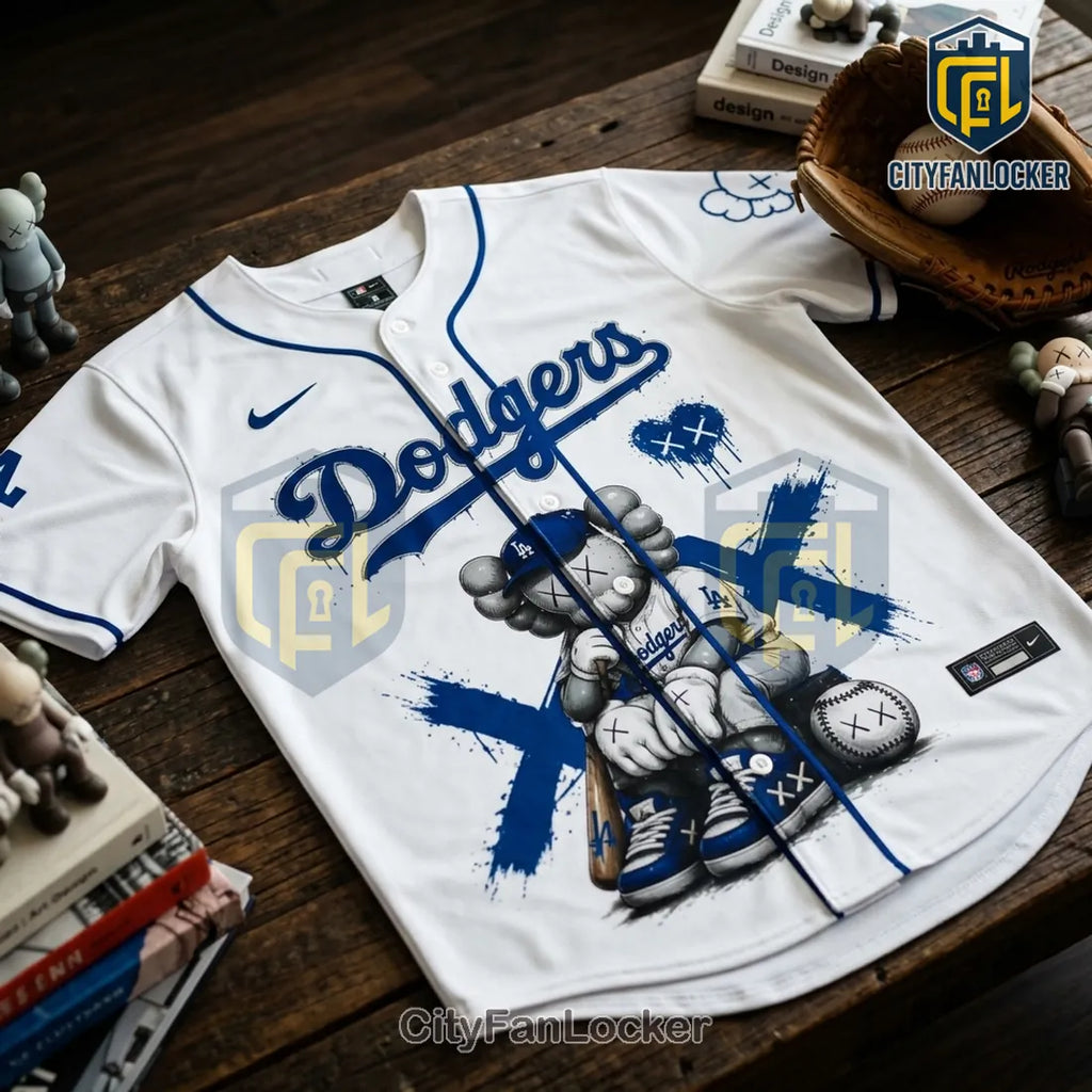 KAWS x Los Angeles Dodgers 2026 Edition Baseball Jersey