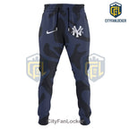 Kaws x New York Yankees Camouflage Pullover Hoodie