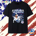 Kazuma Okamoto Toronto Blue Jays Signature T Shirt