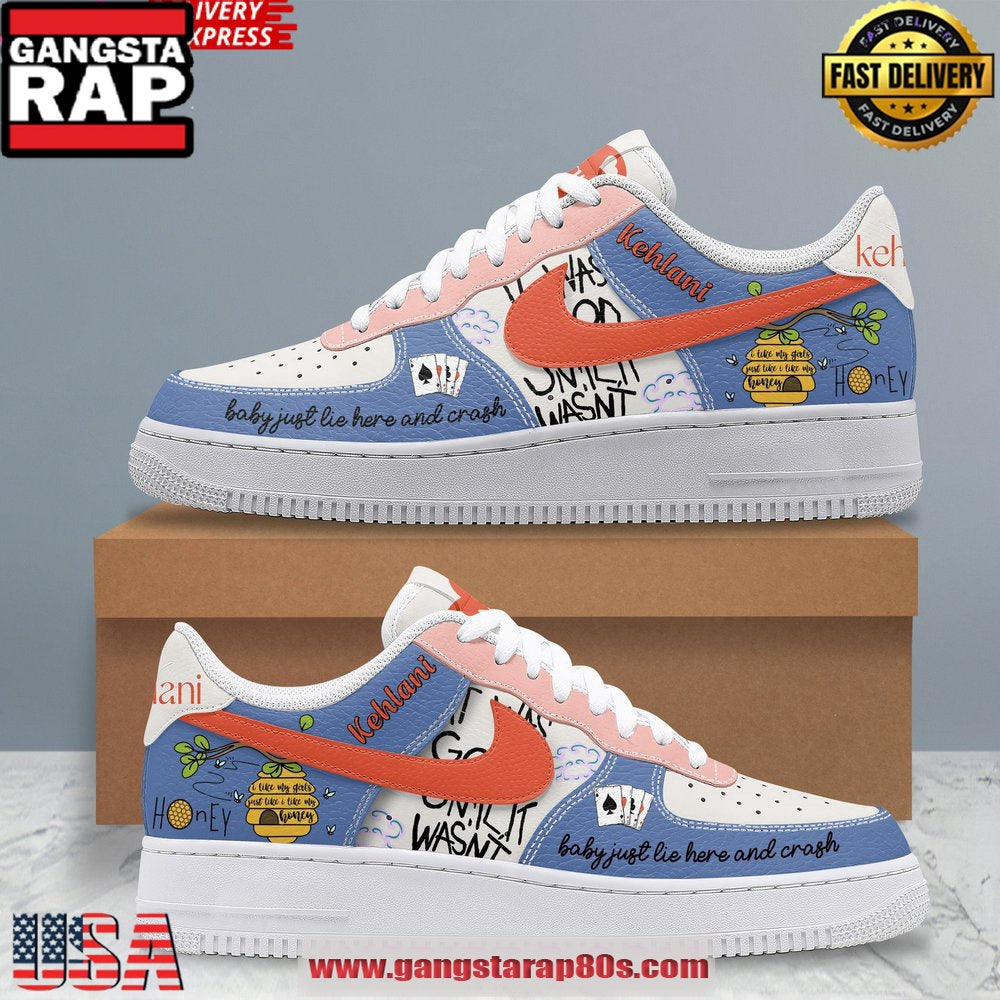 Kehlani Honey and Cards Limited Edition Air Force 1 Sneakers Shoes