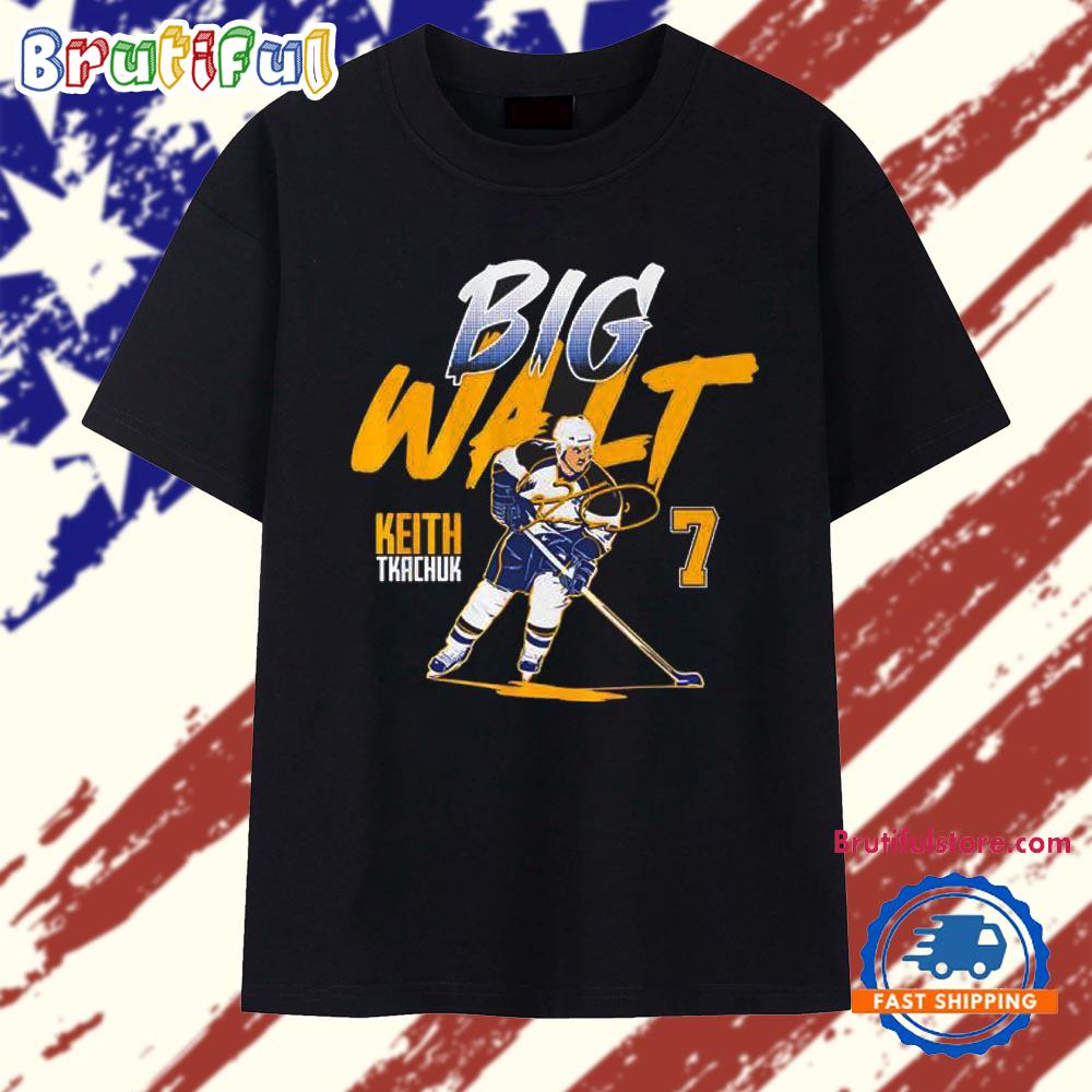 Keith Tkachuk Big Walt No 7 The Alumni Signature T Shirt