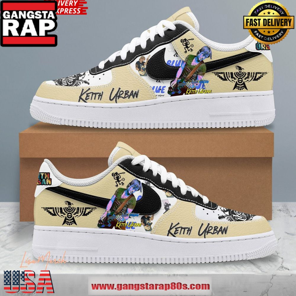 Keith Urban Limited Edition Air Force 1 Sneakers Shoes