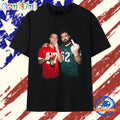 Kelce Brothers Travis Kelce And Jason Kelce Football Graphic T Shirt