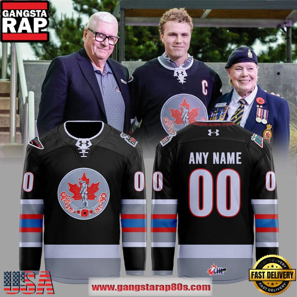 Kelowna Rockets 2026 Memorial Cup Custom Hockey Jersey