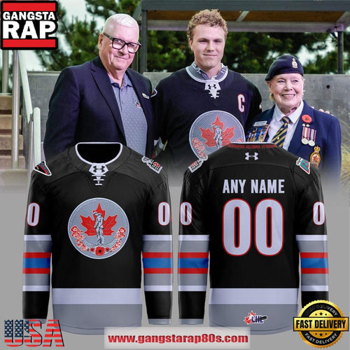 Kelowna Rockets 2026 Memorial Cup Custom Hockey Jersey