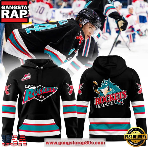 Kelowna Rockets 30th Anniversary 1995-2025 3D Hoodie Shirt