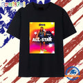 Kelsey Mitchell Indiana Fever 3X 2025 WNBA All-Star T Shirt
