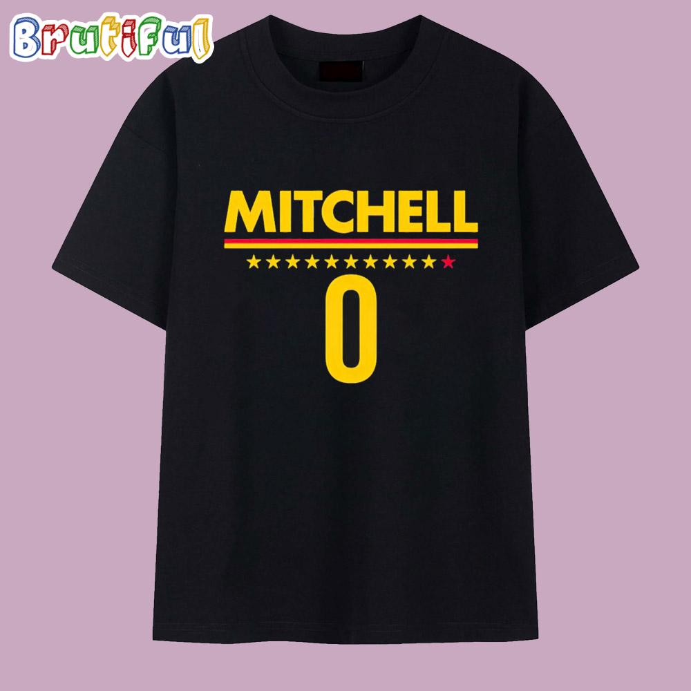 Kelsey Mitchell Number 0 Indiana Fever T Shirt