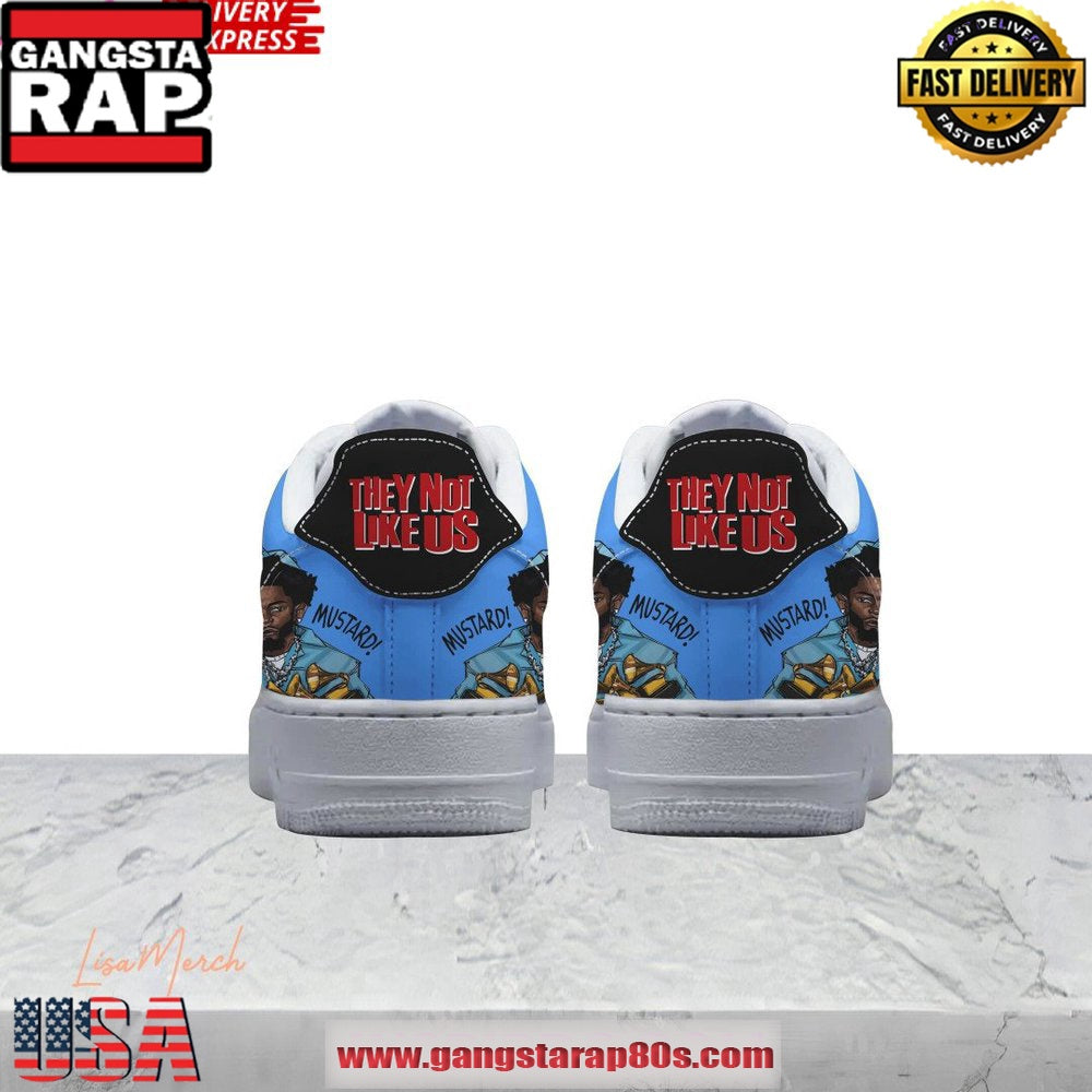 Kendrick Lamar Grammy Special Edition Air Force 1 Running Sneakers Shoes