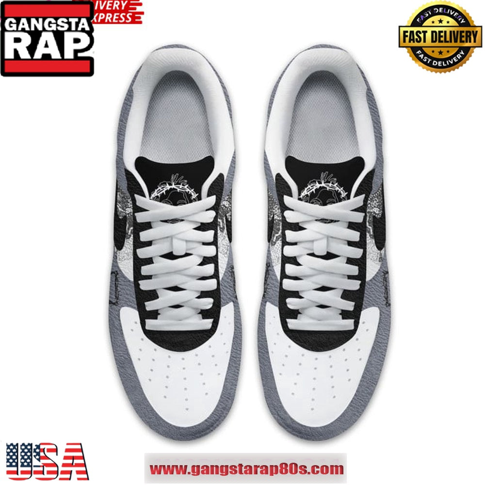 Kendrick Lamar Limited Edition Air Force 1 Running Sneakers Shoes