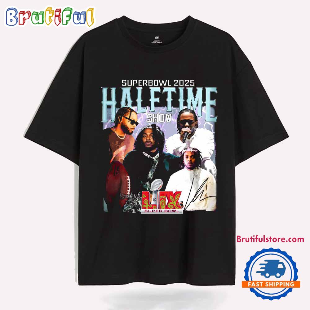 Kendrick Lamar Superbowl 2025 Halftime Show T Shirt