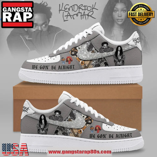 Kendrick Lamar x SZA Grand Nation Tour Special Edition Air Force 1 Running Sneakers Shoes