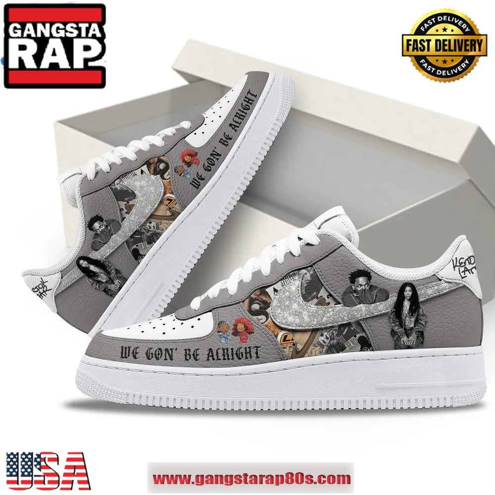 Kendrick Lamar x SZA Grand Nation Tour Special Edition Air Force 1 Running Sneakers Shoes