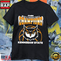 Kennesaw State Owls 2026 Conference USA Men’s Basketball Champions T-Shirt