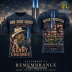 Kenny Chesney 9/11 Patriotism Memorial T-Shirt