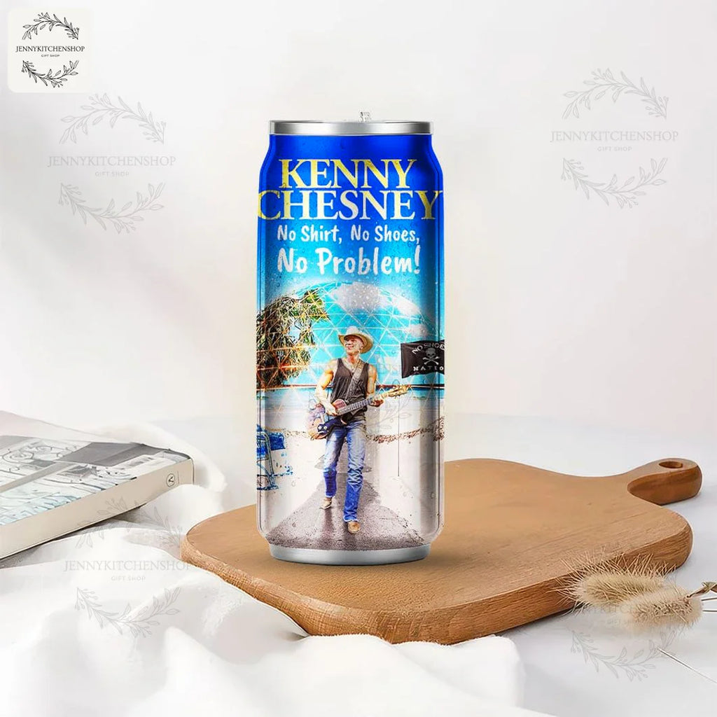 Kenny Chesney A Little Messed Up Can Shaped Tumbler