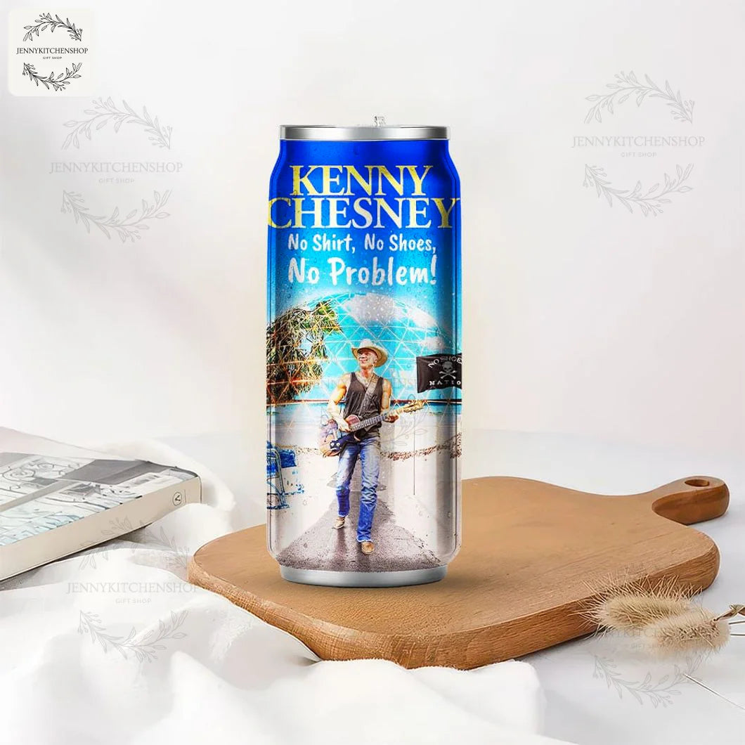 Kenny Chesney A Little Messed Up Can Shaped Tumbler