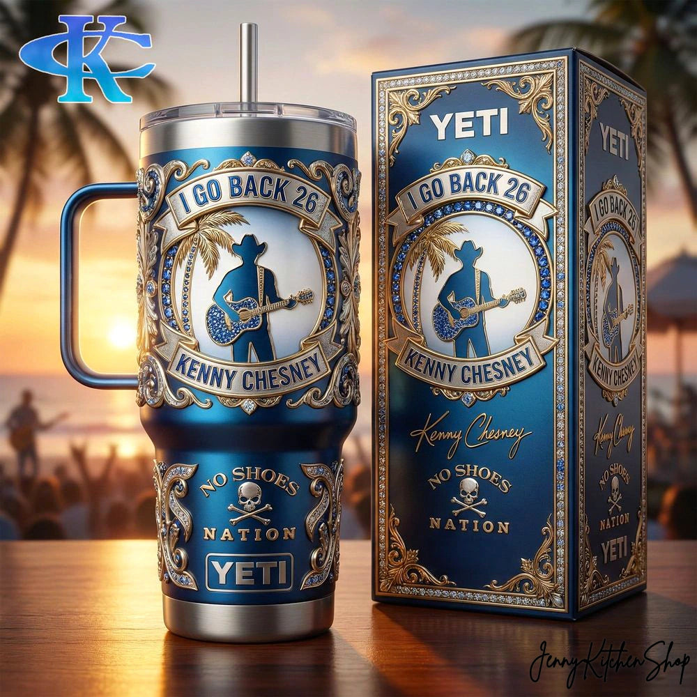 Kenny Chesney No Shoes 2026 Special Tumbler