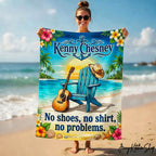 Kenny Chesney No Shoes Nation 2026 Collection Beach Towel