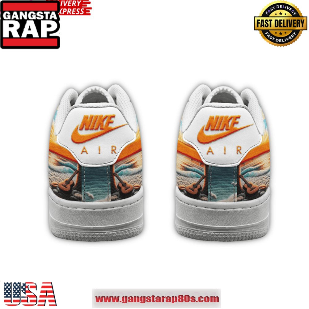 Kenny Chesney No Shoes Nation Air Force 1 Sneakers Shoes
