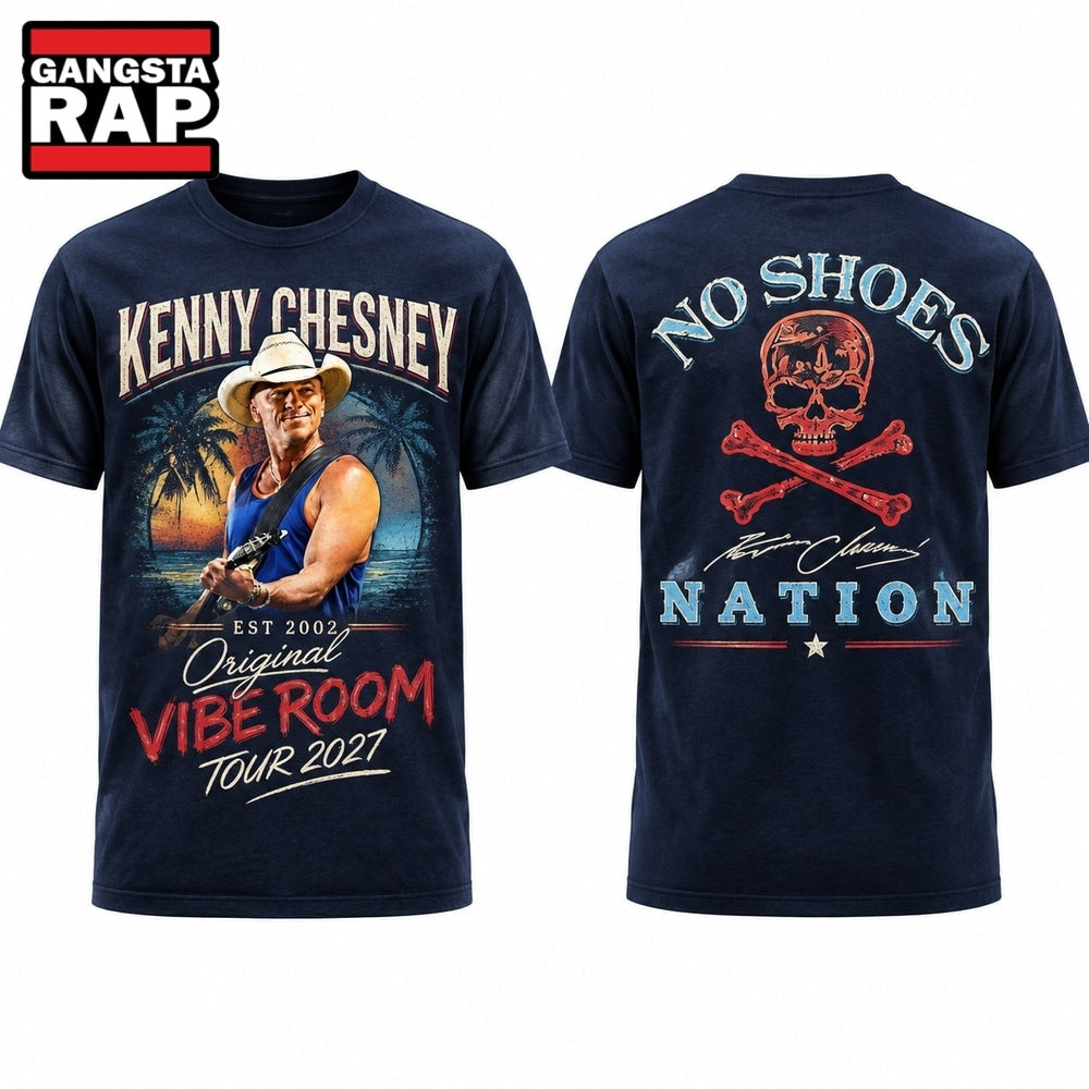 Kenny Chesney Original Vibe Room Tour 2027 Graphic T Shirt