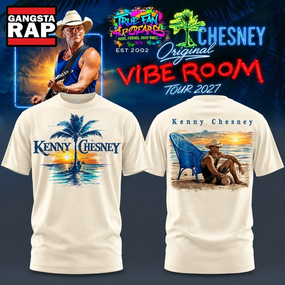 Kenny Chesney Original Vibe Room Tour 2027 New Design T Shirt