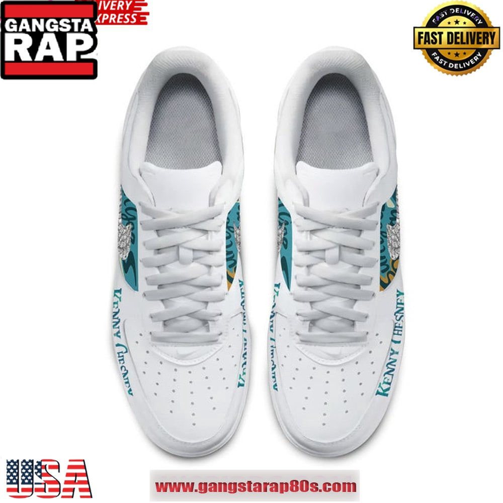 Kenny Chesney x Nike Limited Edition Air Force 1 Sneakers Shoes
