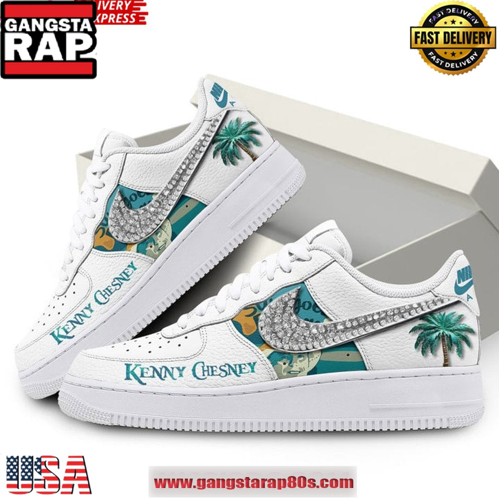 Kenny Chesney x Nike Limited Edition Air Force 1 Sneakers Shoes