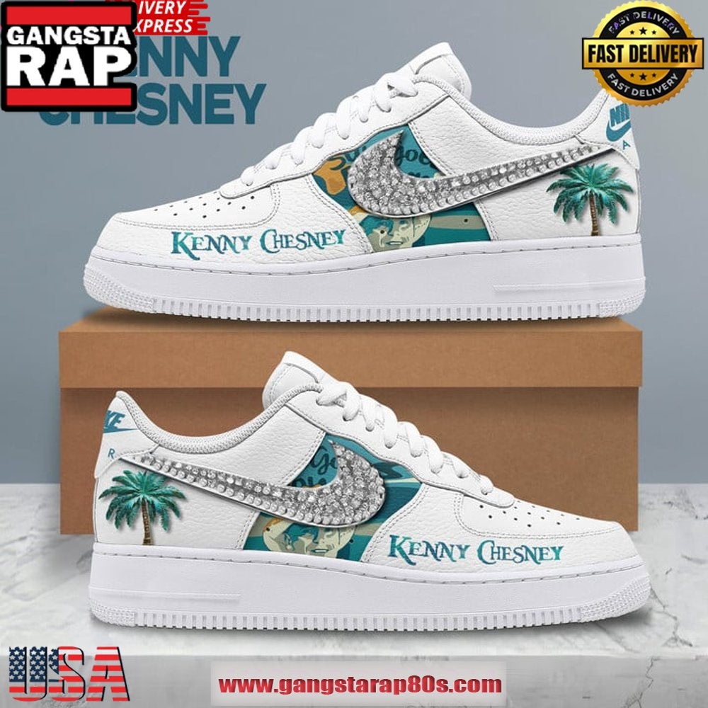 Kenny Chesney x Nike Limited Edition Air Force 1 Sneakers Shoes